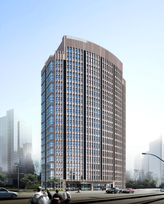 中建聯(lián)合|萊鋼大廈萊鋼綜合商務(wù)寫(xiě)字樓項(xiàng)目順利封頂！(圖2)