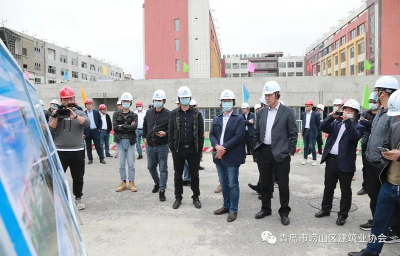 全面推進(jìn)“黨建強(qiáng)、發(fā)展強(qiáng)” 嶗山論建 2021“四新”推廣裝配式建筑交流 觀摩會成功舉行(圖3)