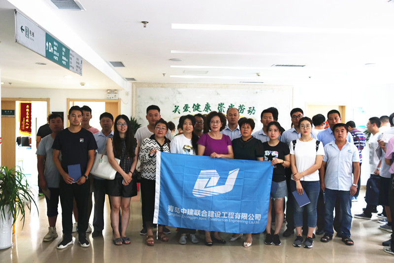 關(guān)愛員工健康 拓展幸福空間——中建聯(lián)合工會組織2019年度員工健康體檢(圖1)