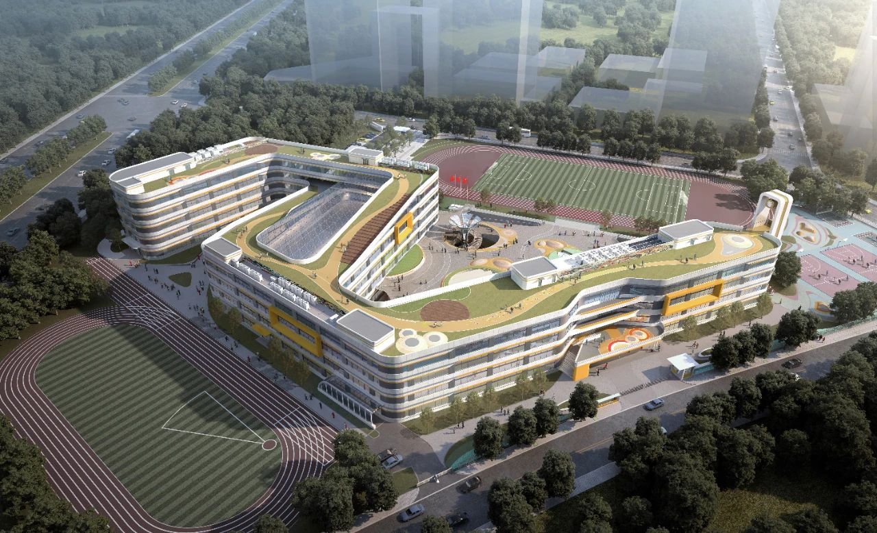 中建聯(lián)合海爾云谷配套學(xué)校（青島二中分校）項目：封頂大吉，未來可期(圖3)