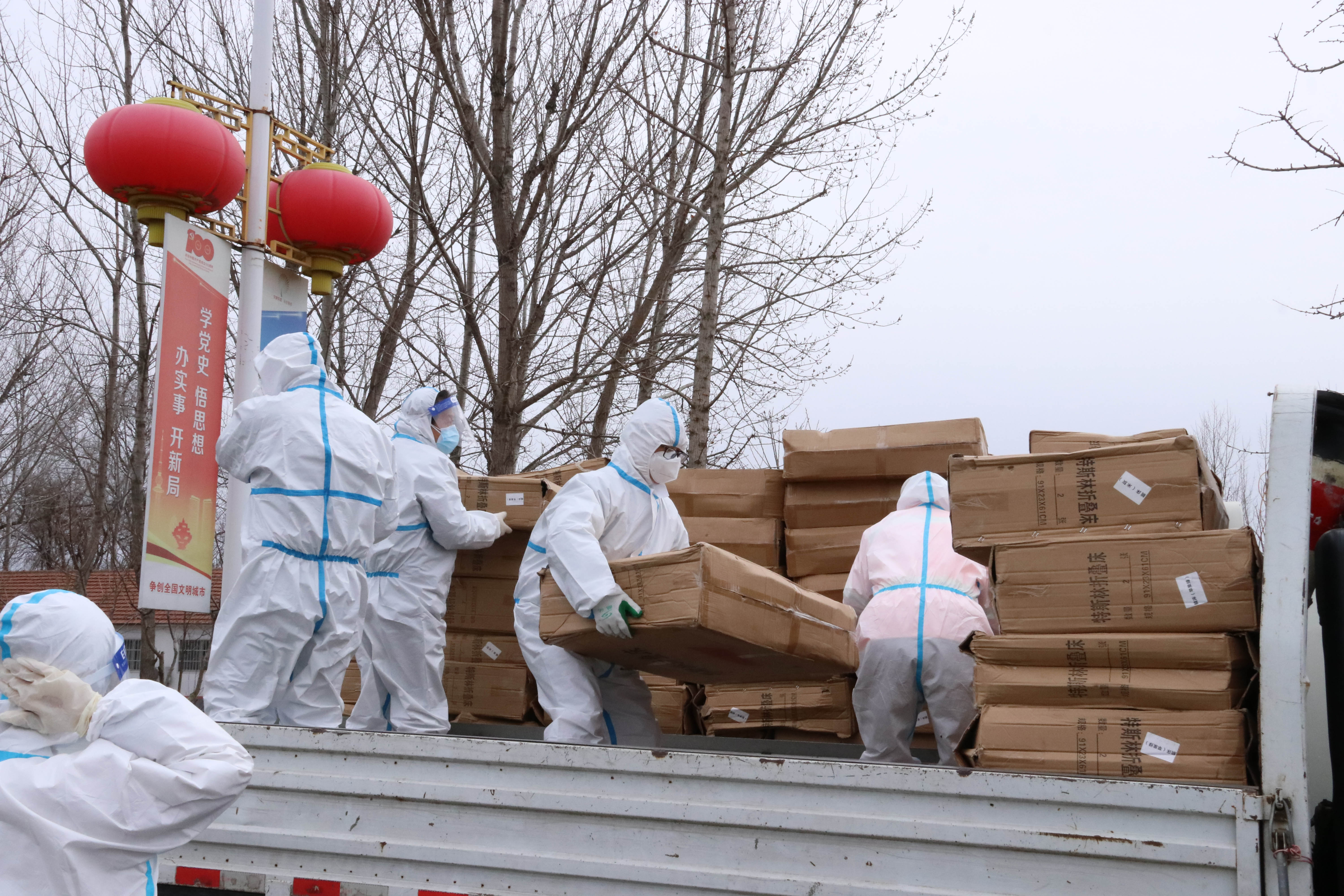 “疫”不容辭|中建聯(lián)合攜手嶗山區(qū)建筑業(yè)協(xié)會助力萊西，共同抗疫(圖3)