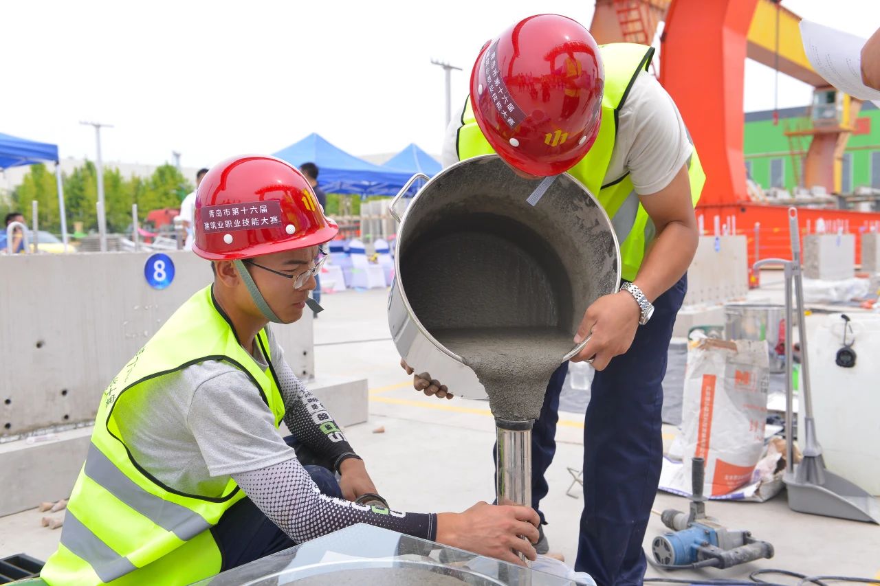 弘揚工匠精神，助推中國創(chuàng)造|中建聯(lián)合協(xié)辦青島市第十六屆建筑業(yè)職業(yè)技能大賽(圖7)