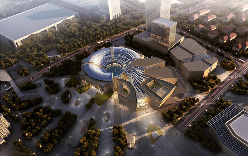 青島市博物館擴(kuò)建(圖1)