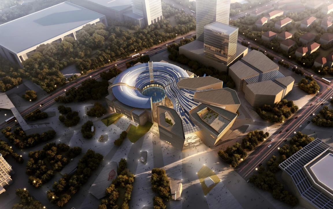 中建聯(lián)合|打造城市文化新空間，青島博物館擴建工程正式開工(圖6)